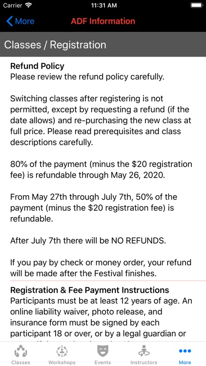 Aerial Dance Festival screenshot-9