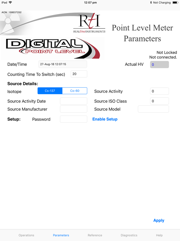 Screenshot #5 pour RTI Point Level Meter