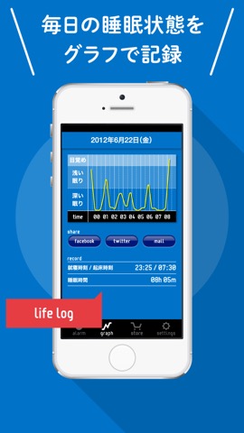 快眠サイクル時計 [目覚ましアラーム]のおすすめ画像3