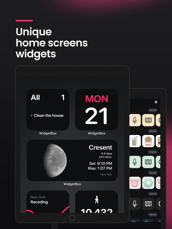 iPad Image of WidgetBox: Widgets for iPhone