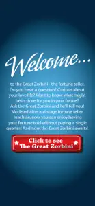 Great Zorbini Fortune Teller screenshot #2 for iPhone