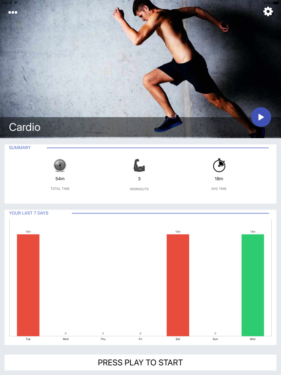 Screenshot #4 pour Cardio Core Challenge Stay Fit