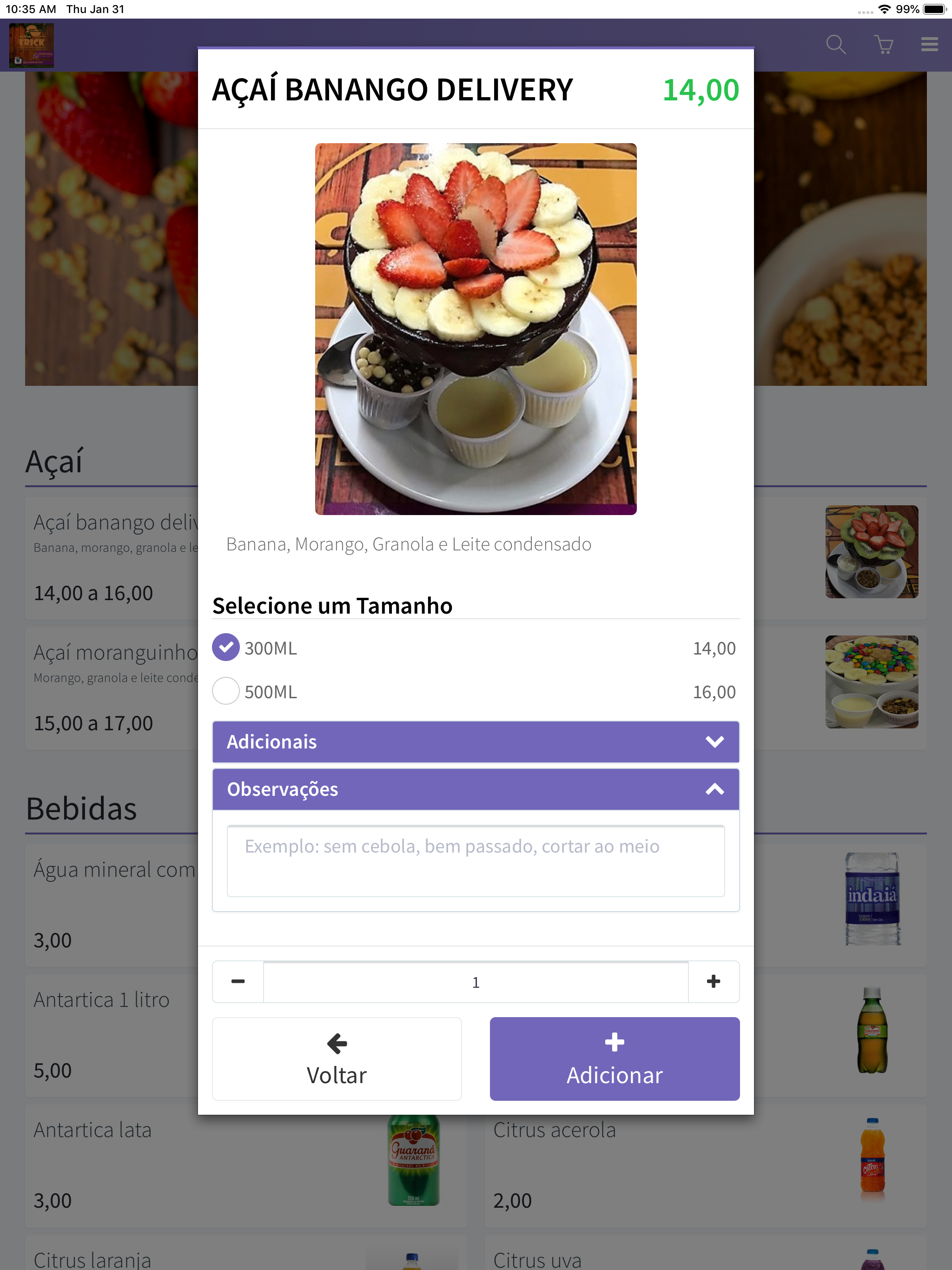 Açai Do Erick