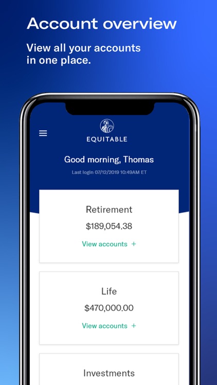 Equitable Mobile App