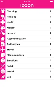 ICOON Picture Dictionary iphone bilder 1