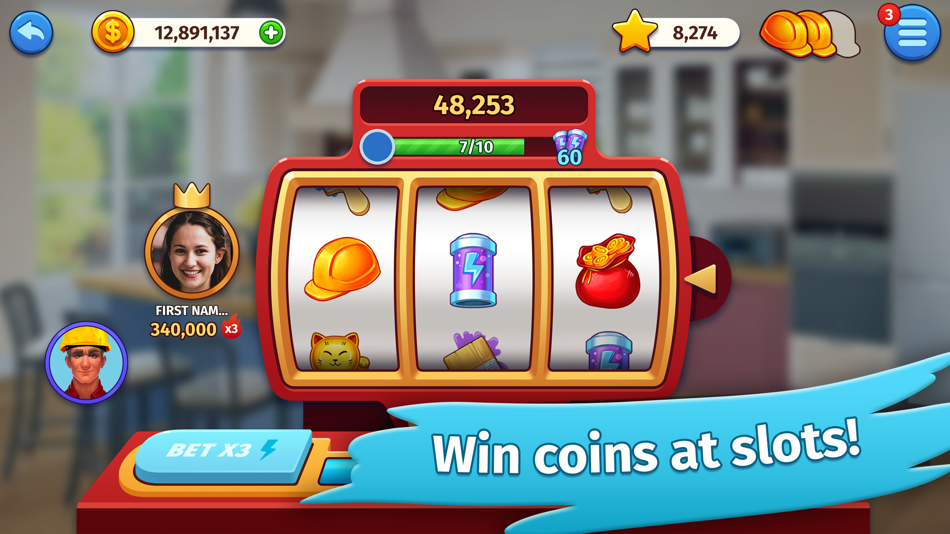 #4. Design Mania: Slots & Decor (iOS) 由: GameGoApps Ltd.