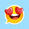 Love Emoji Stickers ! delete, cancel