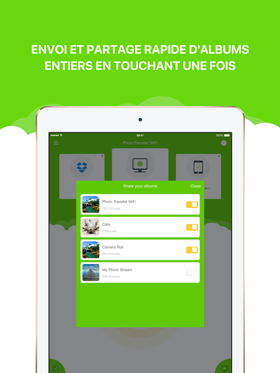 Screenshot #6 pour Photo Transfer WiFi