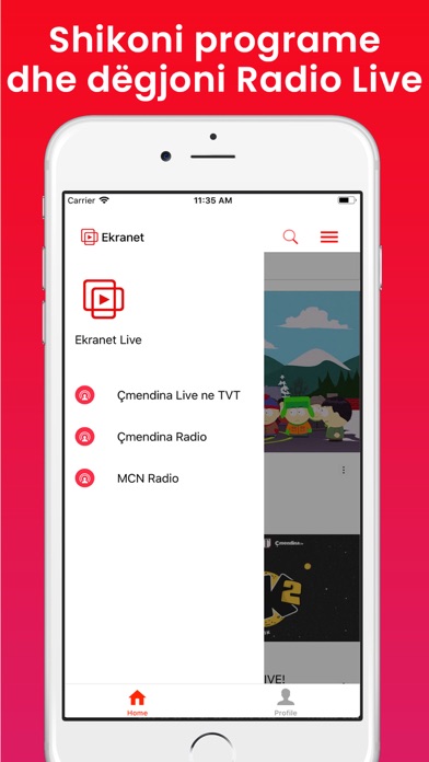 Screenshot #2 pour Ekranet: platforma per video