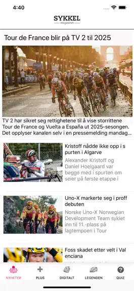 Game screenshot Sykkelmagasinet apk