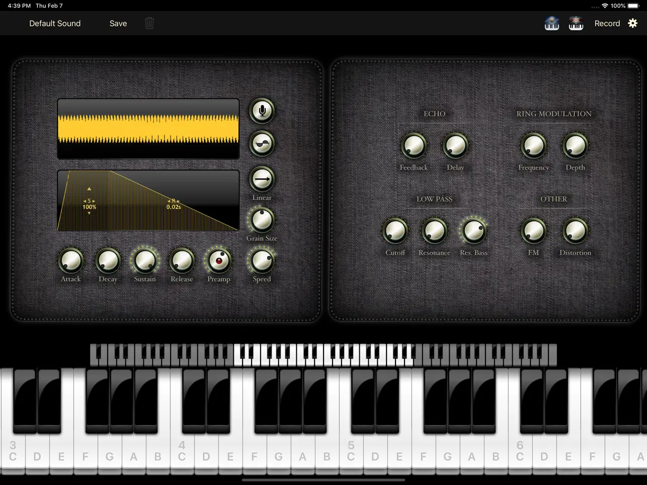 Sylo Synthesiser (iOS) 由: Wooji Juice Ltd