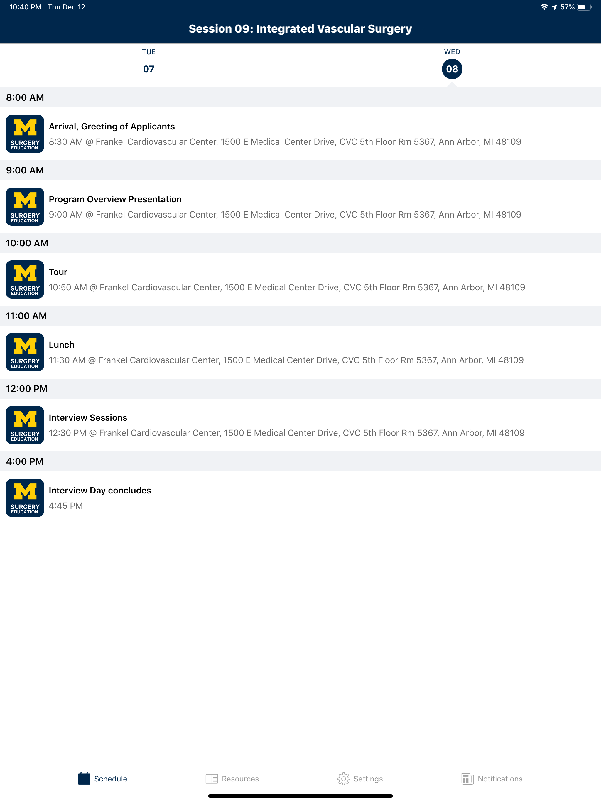 U-M Surgery Education screenshot 9