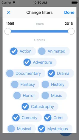 Game screenshot Popcorn - Discover movies apk