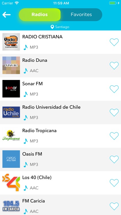 Radio Chile Fm Stations screenshot-3