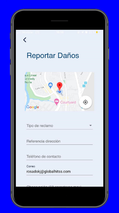 Agencia Virtual Interagua Screenshot