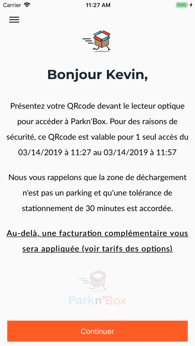 Screenshot #2 pour Parkn'Box