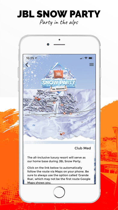 How to cancel & delete JBL Snow Party from iphone & ipad 4