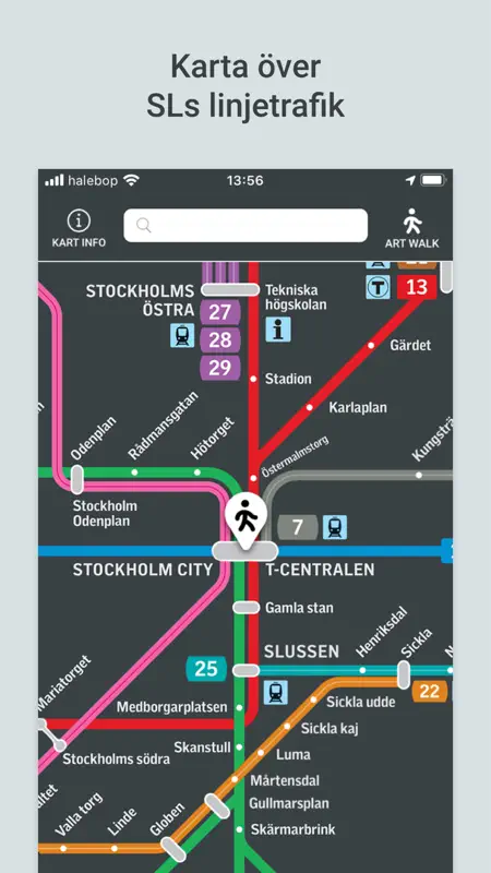 SL Linjekartor Stockholm screenshot 1 of 4