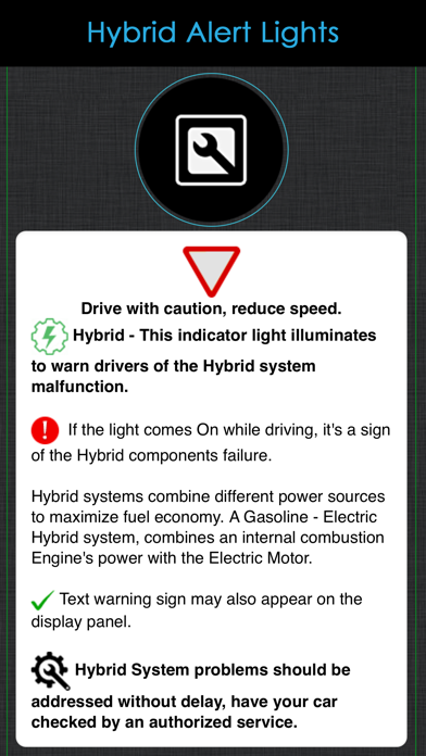 Car Warning Lights Explained Screenshot