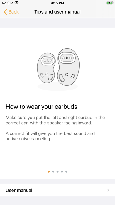 Samsung Galaxy Buds Screenshot