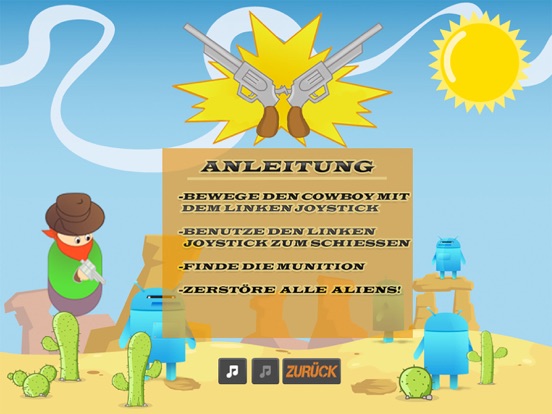 Screenshot #5 pour Alien gegen Cowboys