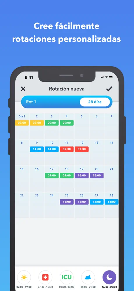 Shift Cal - Turnos de trabajo