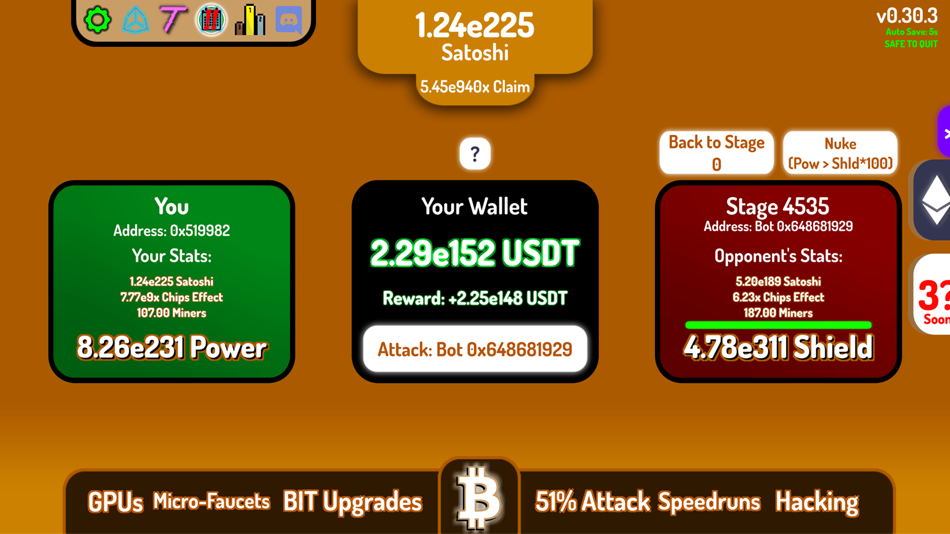 #4. CryptoClickers: Idle Game (iOS) By: Considera Core LLC