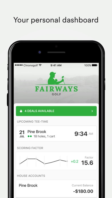 Screenshot #2 pour Fairways Golf Management