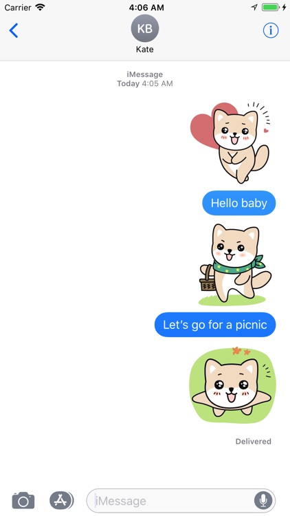 Lovely Doggy Sticker Pack screenshot-4