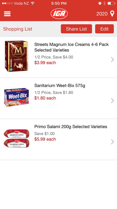IGA Australia Screenshot
