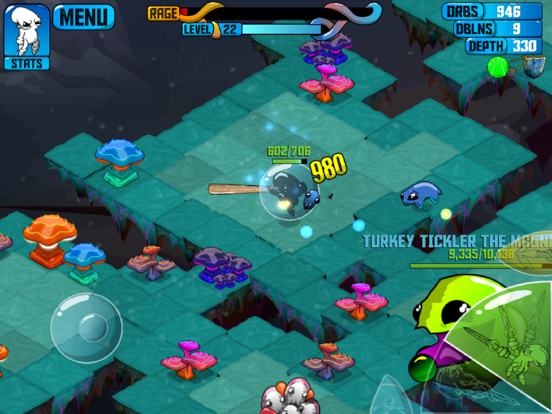 Quadropus Rampage iPad app afbeelding 5