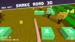snake road 3d: hit color block iphone screenshot 1