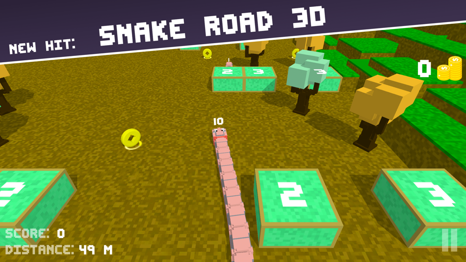 #1. Snake Road 3D: Hit Color Block (iOS) 由: Aljosa Pavsic