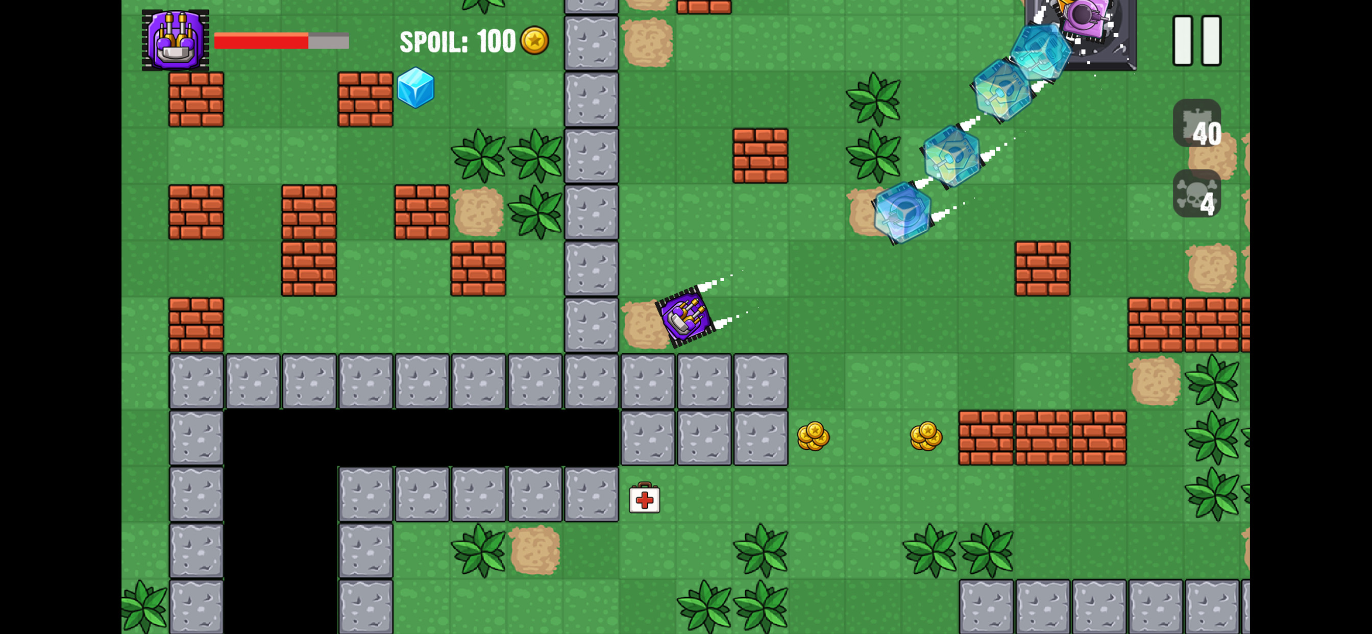Awesome Tank Attack screenshot 6