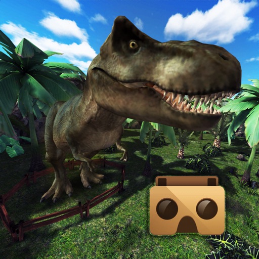 Jurassic Virtual Reality (VR) Icon