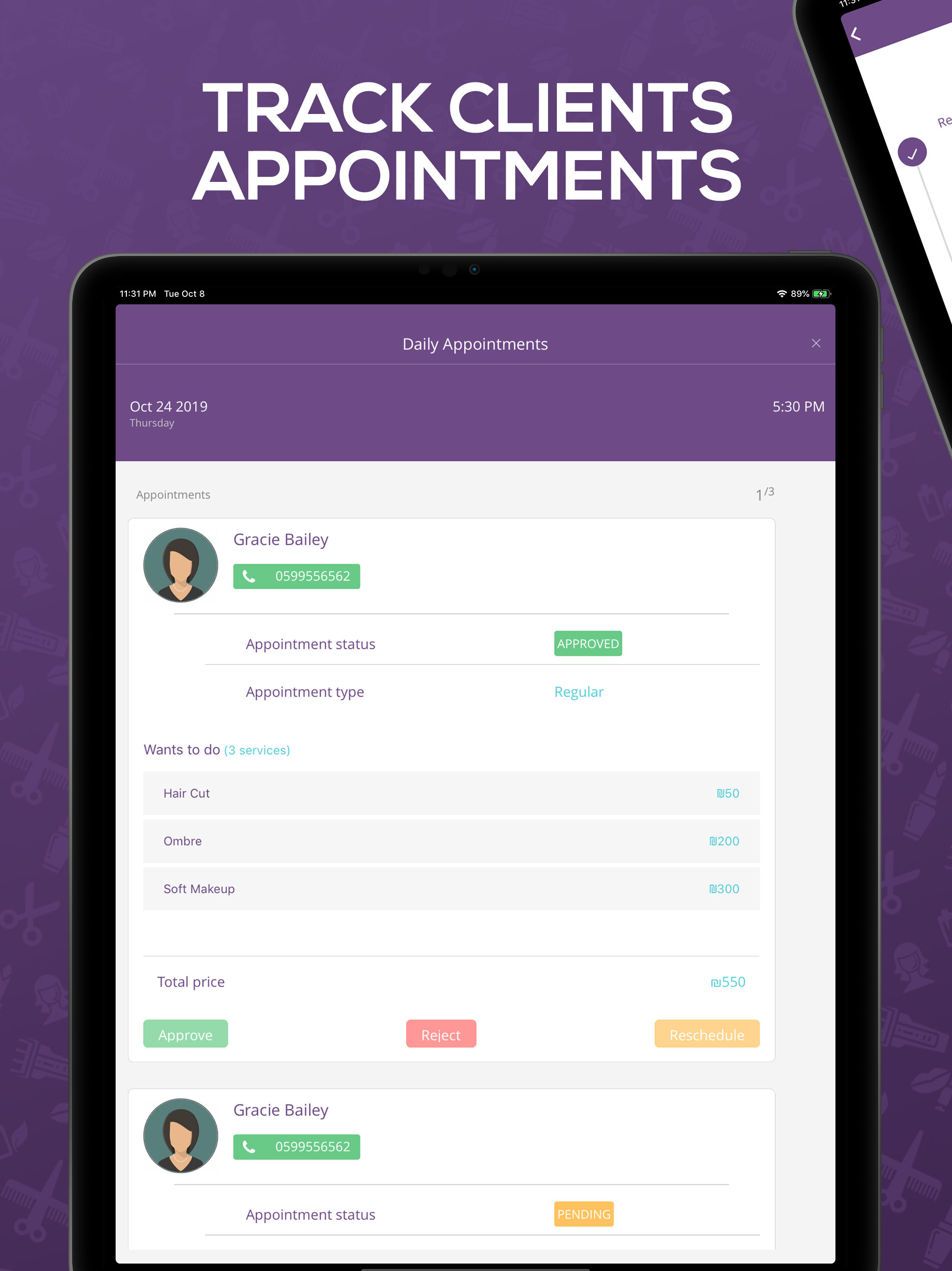 Salon Admin-Salon Management screenshot 15