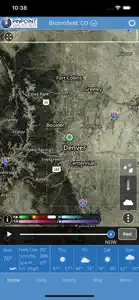 Pinpoint Weather - KDVR & KWGN screenshot #1 for iPhone