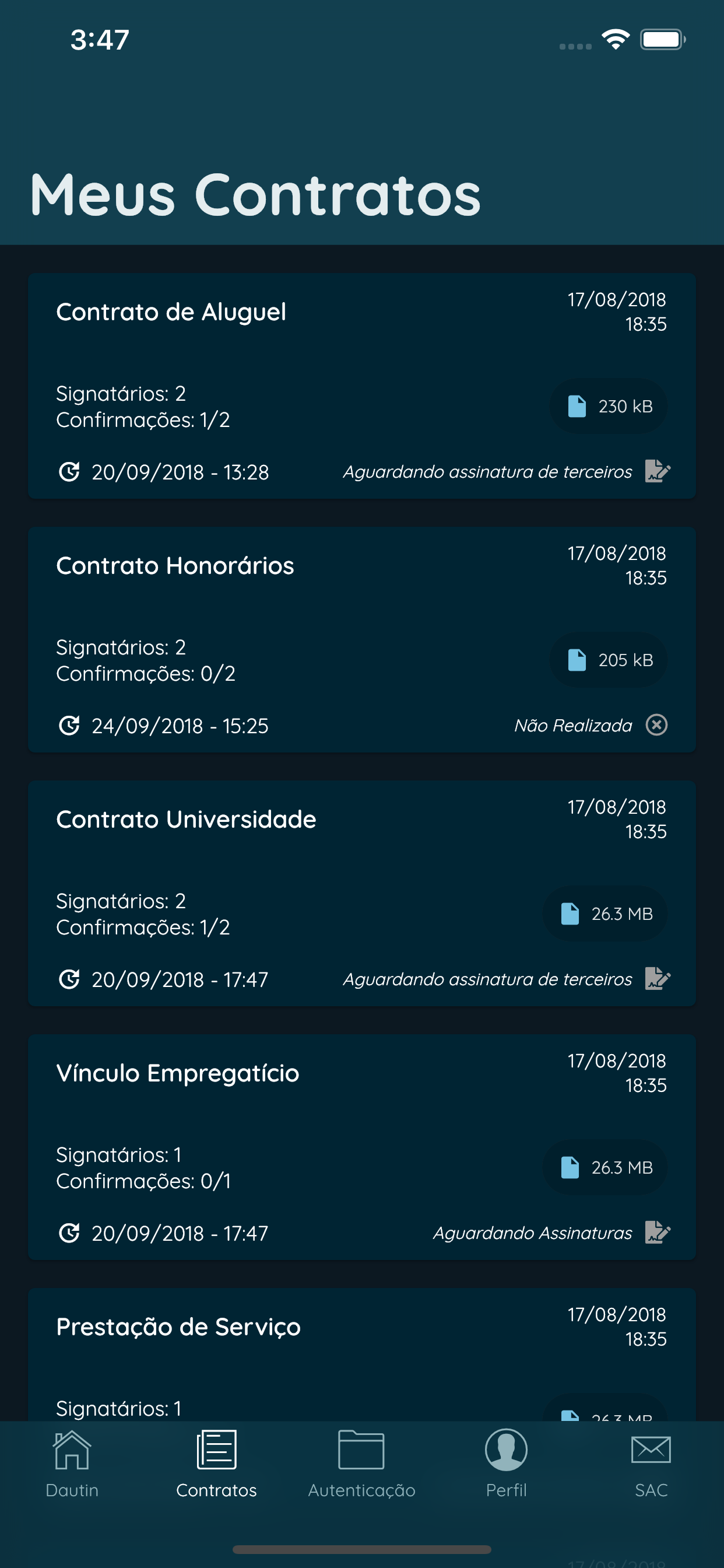 Dautin screenshot 3