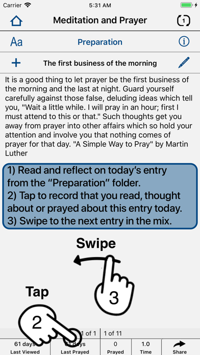 Christian Prayer Prompter Screenshot