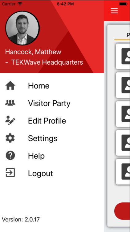 TEKControl Visitor Management