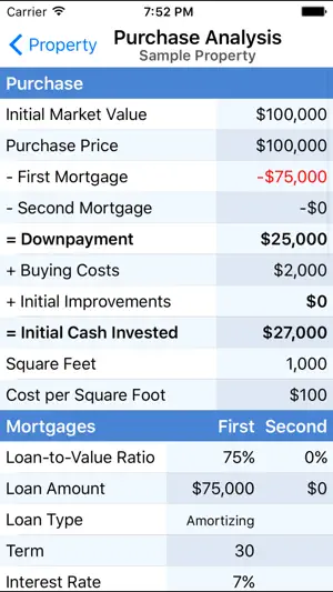 Property Evaluator - REI Calc screenshot 4