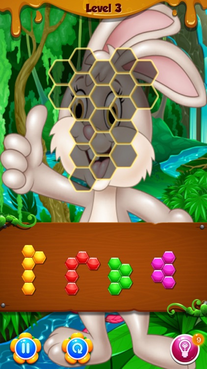Bunny Hexa Puzzle screenshot-4