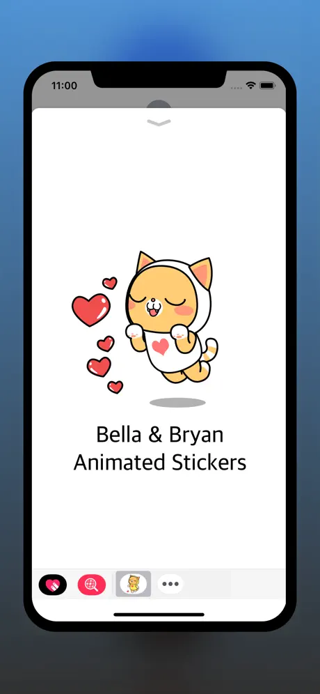Bella and Bryan Stickers