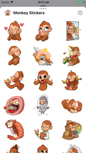 Monkey Stickers