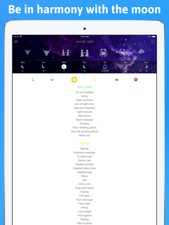 The big Lunar Calendar iPad screenshot 2 - Lifestyle app