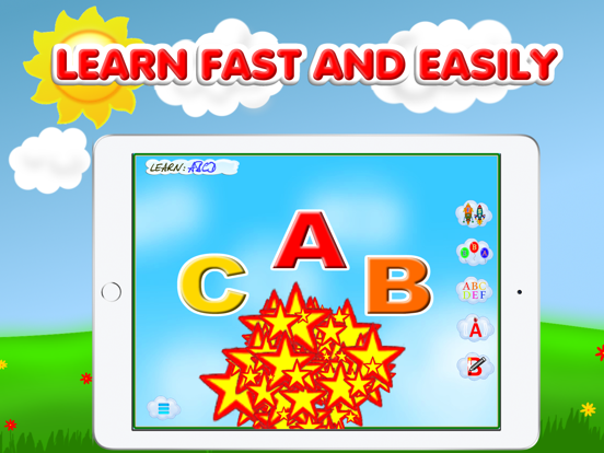 ABC Teach kids The Alphabet iPad screenshot