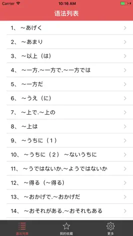 Game screenshot JLPT N2文法对策 - 日本语能力考试语法对策学习 mod apk