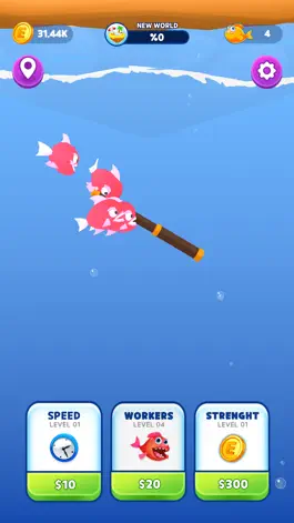 Game screenshot Idle Fish Colony apk
