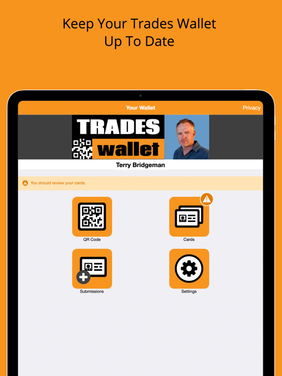 Screenshot #5 pour Trades Wallet Self Service