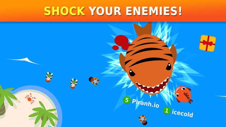 Piranh.io: Fun Online Battle! screenshot-3